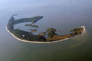 Aerial View Seahorse Key