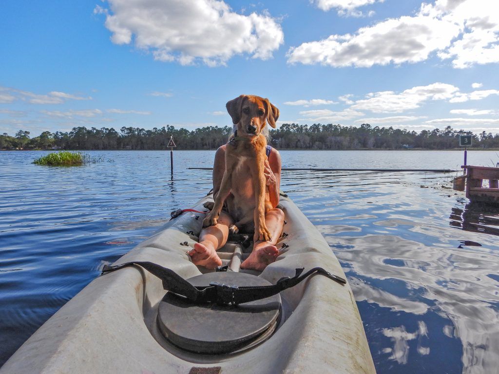 Chesney & Donna in the Kayak