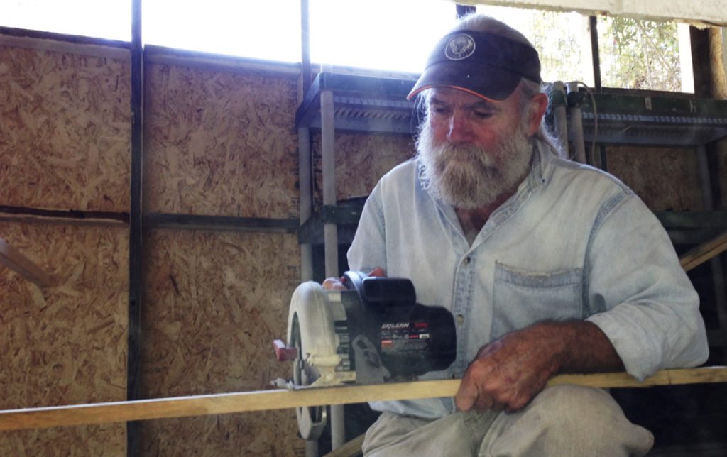 Constructing Inside of Hen House
