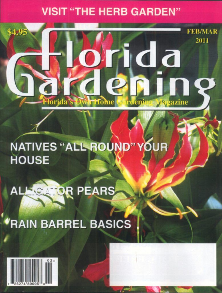 Florida Gardening Magazine Cover