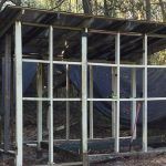 Frame and roof complete