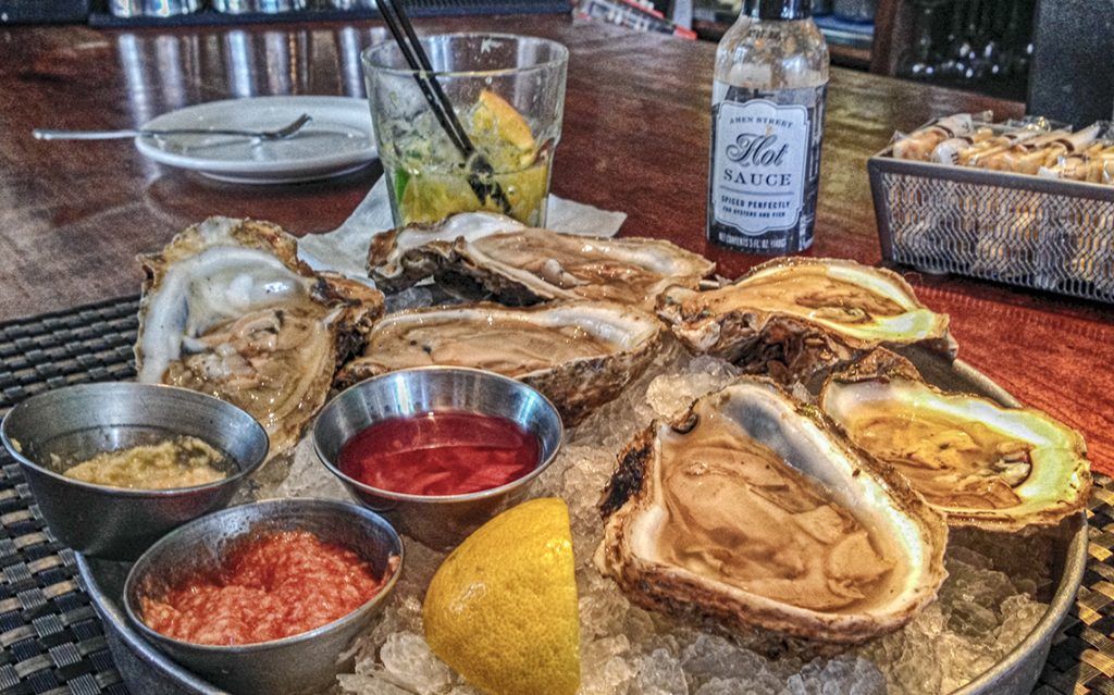 Oysters on Half Shell