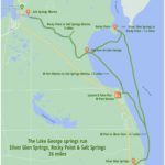 Salt Springs - Silver Glen Boating Map