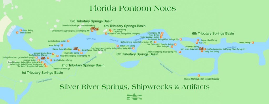 Silver River Springs Shipwrecks Artifacts