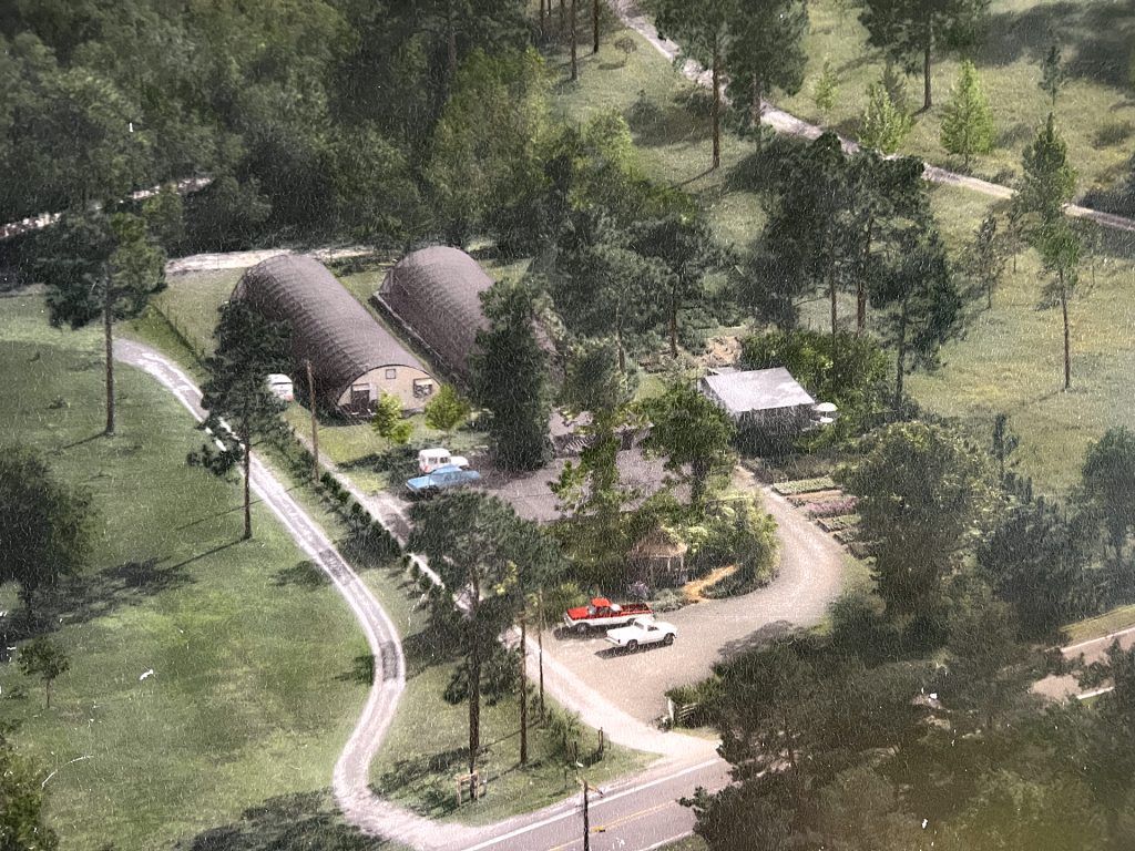 The Herb Garden Aerial View