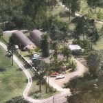 The Herb Garden - Aerial View 1991