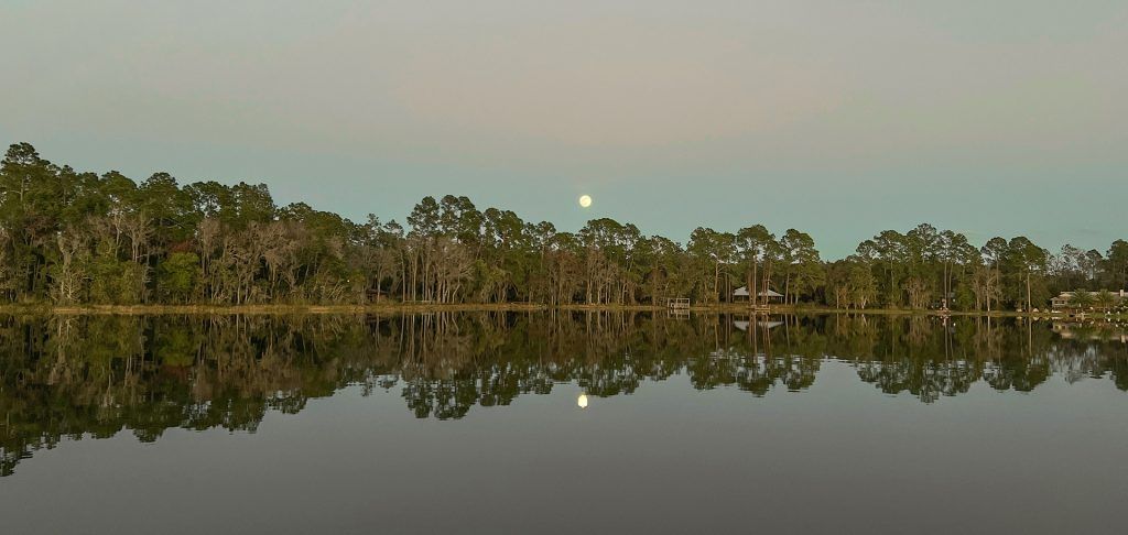 View from Pon Tiki - Cold Moon