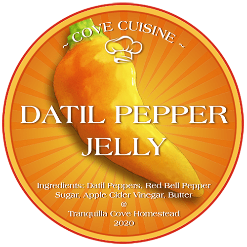 Label - Datil Pepper Jelly