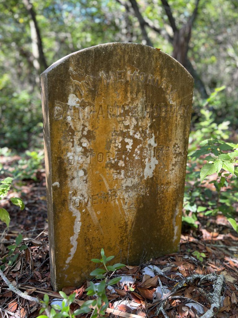 C Hobday Headstone