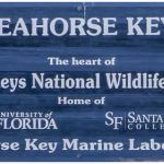 Seahorse Key Sign