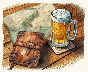 The Journal Map and Cold Beer